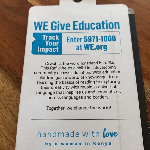 Me to We Rafiki bracelet, “Inspire” edition NWT - Picture 3 of 3